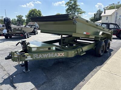 2016 Raw Maxx Utility Dump Trailer   - Photo 2 - Rushville, IN 46173