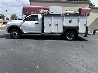 2018 RAM 5500 Utility Bed with Crane Chassis