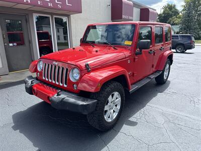 2016 Jeep Wrangler Unlimited Sahara   - Photo 2 - Rushville, IN 46173