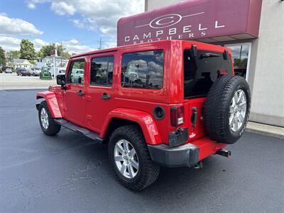 2016 Jeep Wrangler Unlimited Sahara   - Photo 8 - Rushville, IN 46173