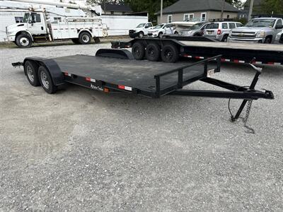 2025 Native Trailers 20 foot Flatbed Sedan
