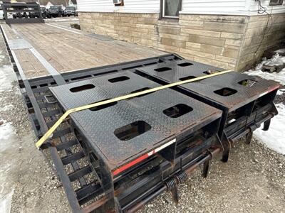 2023 Trailer World Ultimate Hotshotter 40 Ft Flatbed w/ Ramps   - Photo 13 - Rushville, IN 46173