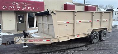 2025 Ed Trailers 16 Foot Dump Swing Door   - Photo 2 - Rushville, IN 46173