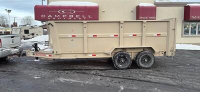 2025 Ed Trailers 16 Foot Dump Swing Door