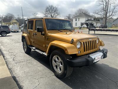 2014 Jeep Wrangler Unlimited Sahara   - Photo 4 - Rushville, IN 46173