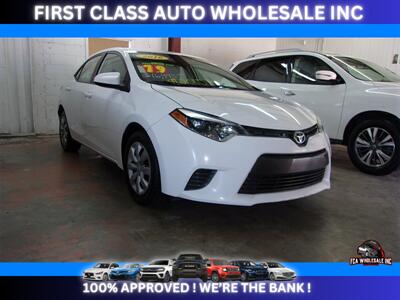 2016 Toyota Corolla L Sedan