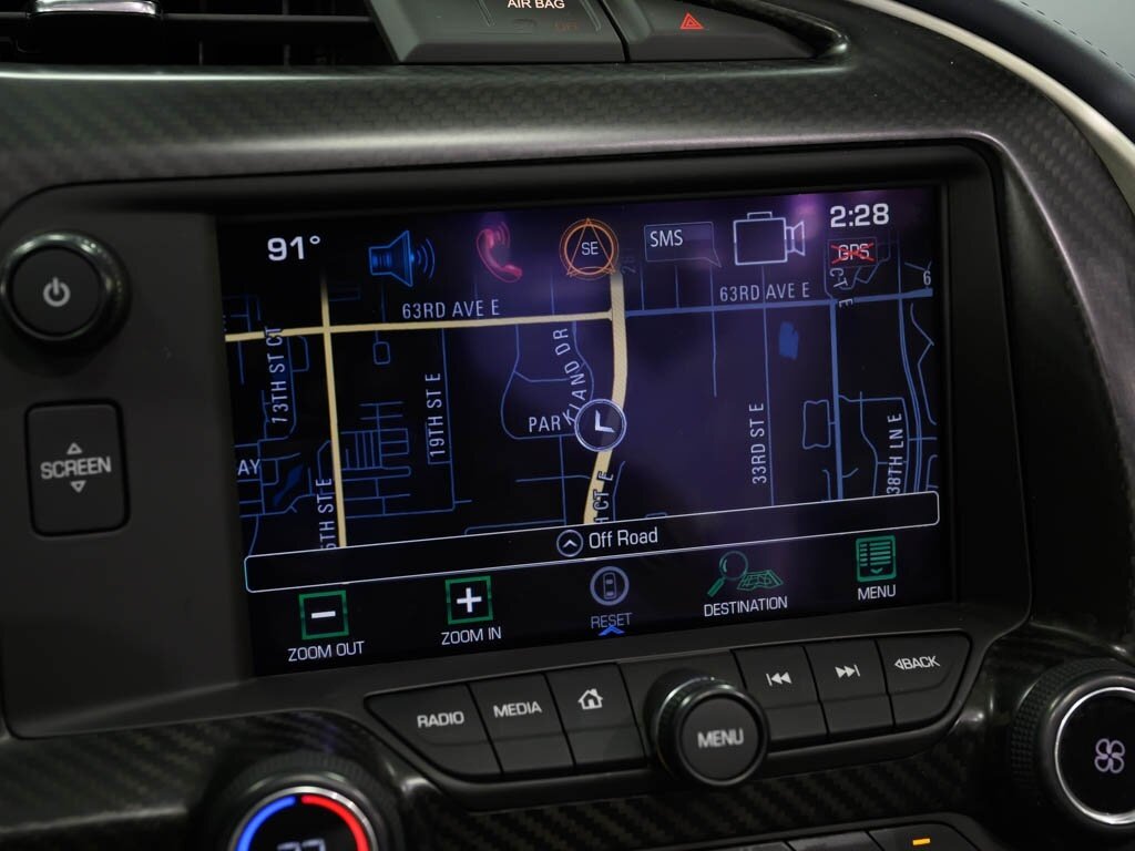 2016 Chevrolet Corvette Z06 3LZ Twilight Blue Design Pkg Carbon Fiber Int   - Photo 57 - Sarasota, FL 34243