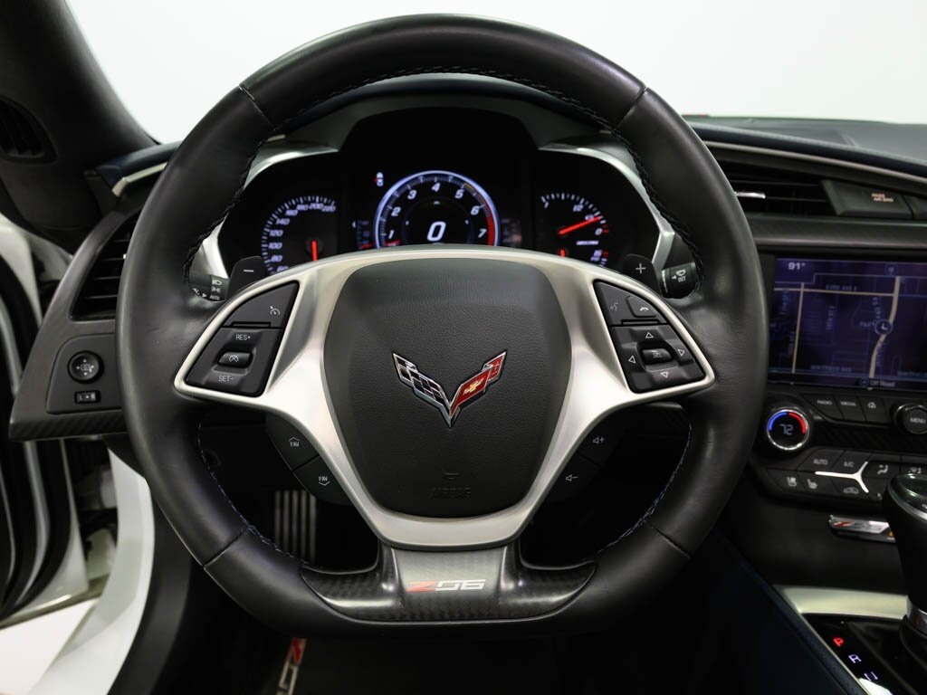 2016 Chevrolet Corvette Z06 3LZ Twilight Blue Design Pkg Carbon Fiber Int   - Photo 50 - Sarasota, FL 34243