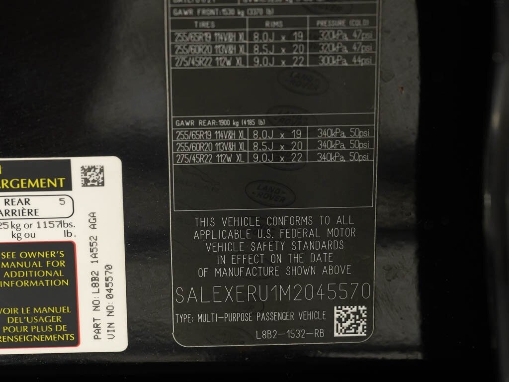 2021 Land Rover Defender 110 X 22 " Vosson Wheels 1.5 " Lift - Photo 66 - Sarasota, FL 34243