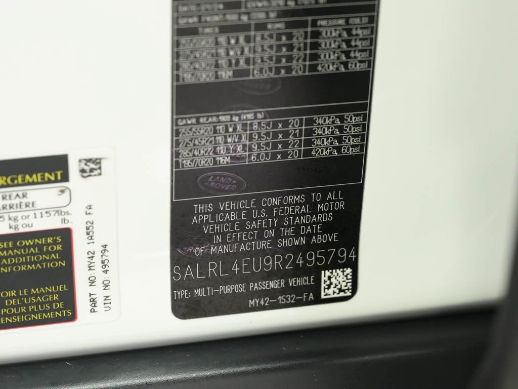 2024 Land Rover Discovery P360 Dynamic SE 3RD Row Pack Comfort Pkg - Photo 67 - Sarasota, FL 34243