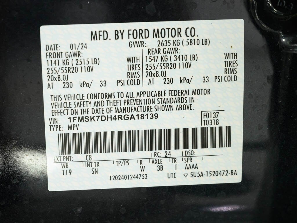 2024 Ford Explorer XLT Equipment Group 202A - Photo 61 - Sarasota, FL 34243