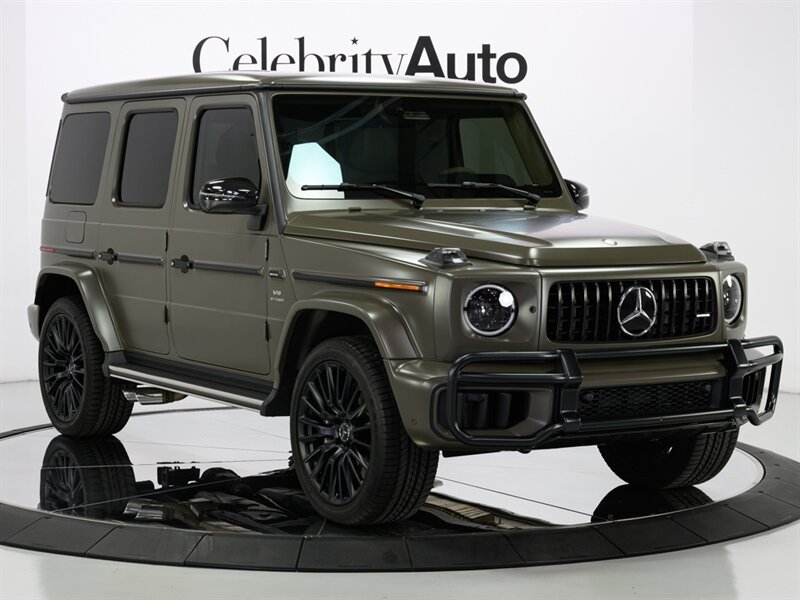 2025 Mercedes-Benz AMG G63 Full Leather Pkg $16K Option  