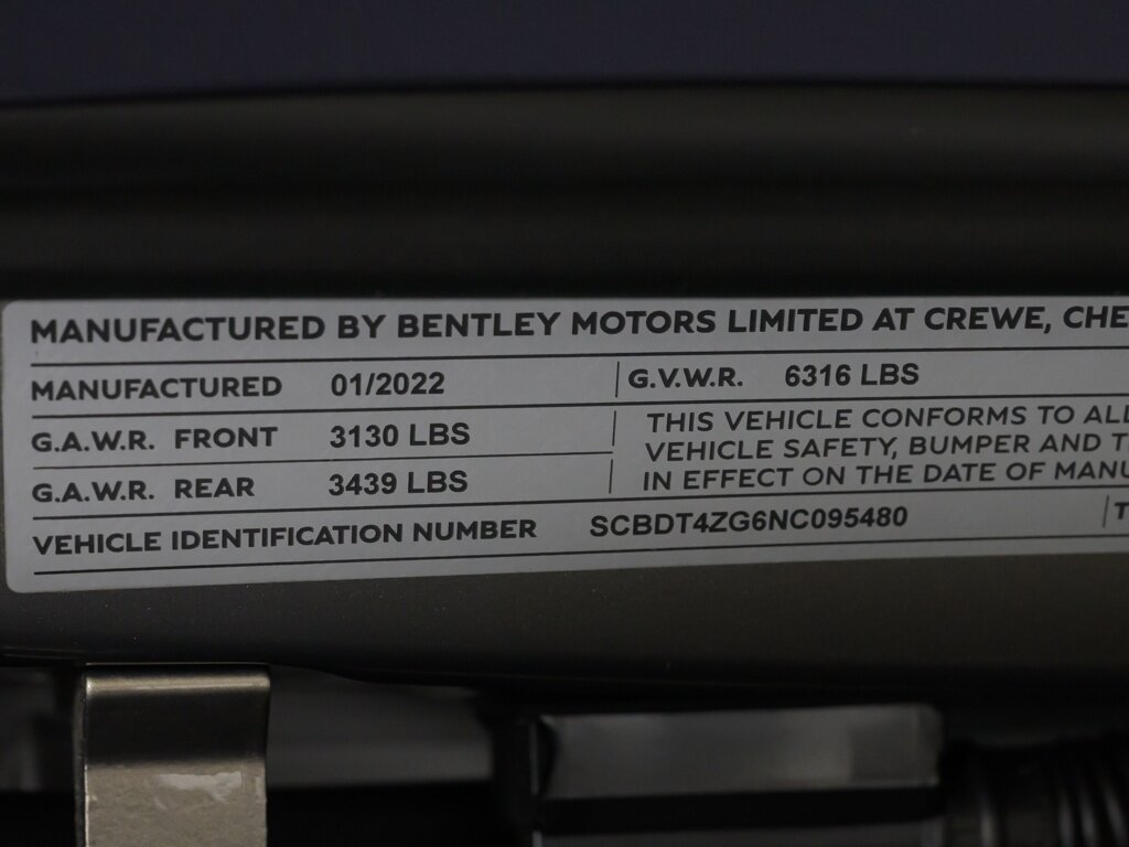 2022 Bentley Continental GT Convertible Speed $343K MSRP Front Seat Comfort   - Photo 66 - Sarasota, FL 34243