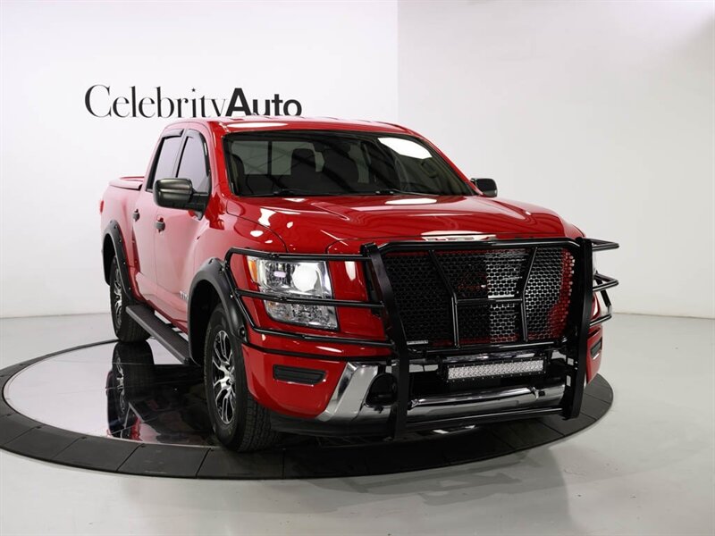 2022 Nissan Titan SV Endurance V8 4X4 CC Black Horse Grill Guard  