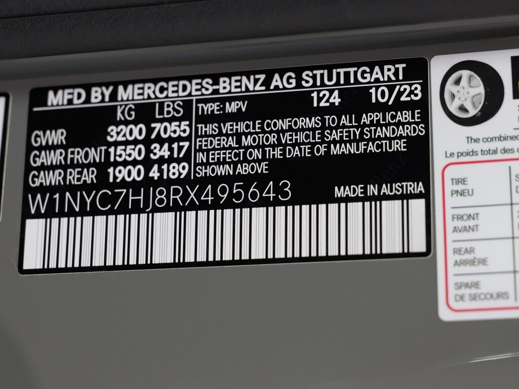 2024 Mercedes-Benz AMG G63 Interior Pkg Plus AMG Night Pkg   - Photo 63 - Sarasota, FL 34243