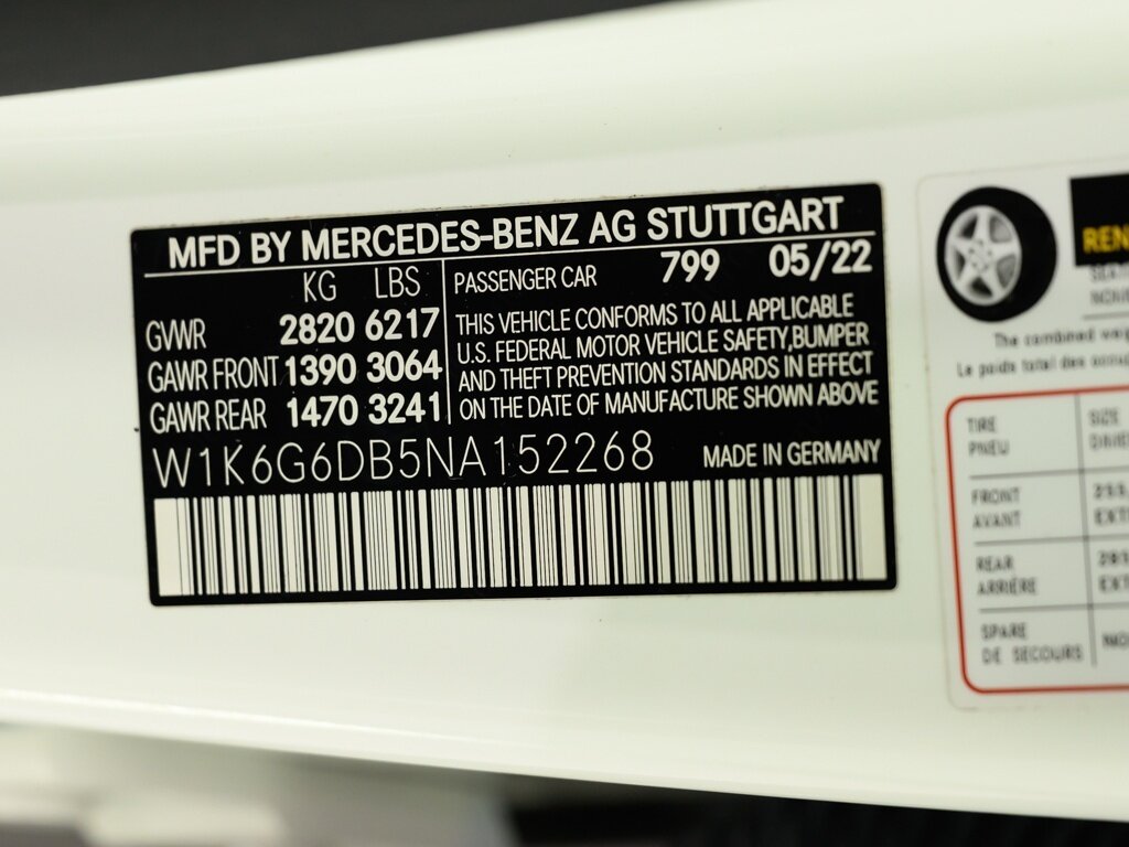 2022 Mercedes-Benz S 500 4MATIC $127K MSRP 3D Technology Pkg AMG LIne - Photo 63 - Sarasota, FL 34243