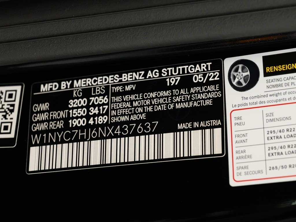 2022 Mercedes Benz G AMG 63 photo 54