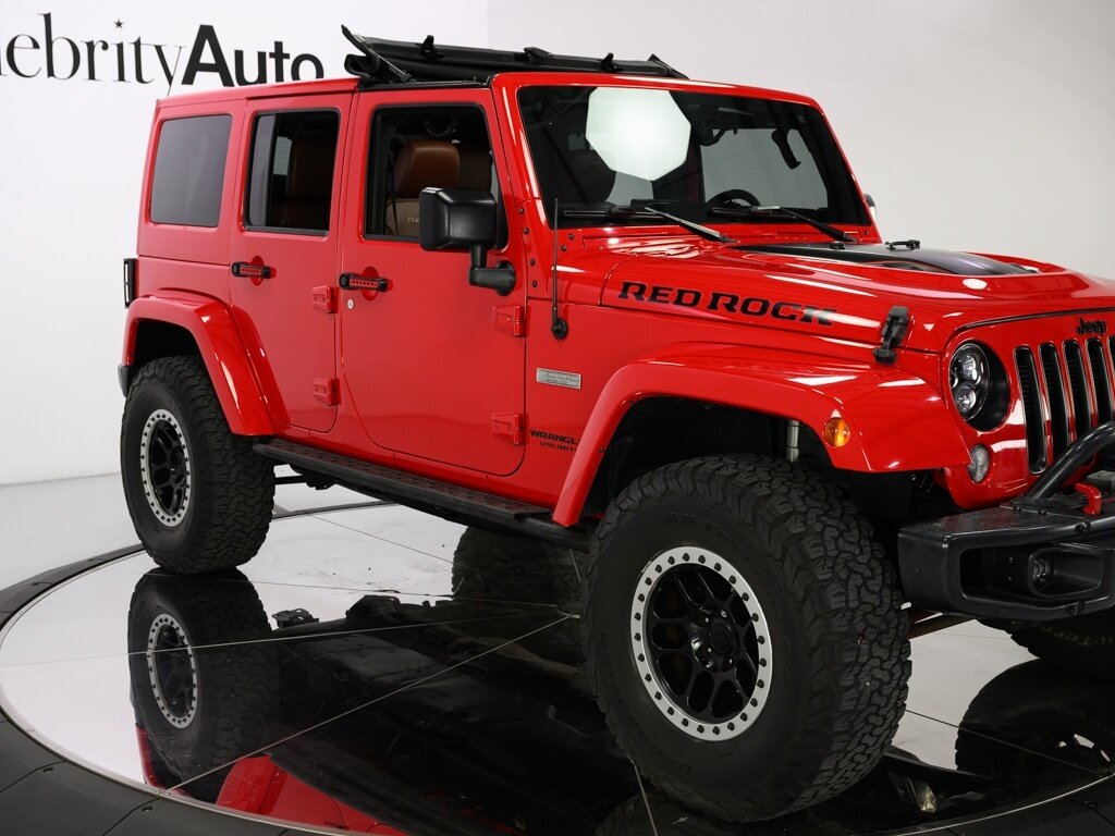 2016 Jeep Wrangler Unlimited Rubicon Red Rock Limited Edition - Photo 28 - Sarasota, FL 34243