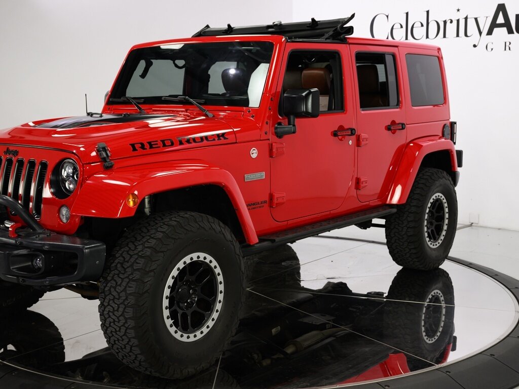2016 Jeep Wrangler Unlimited Rubicon Red Rock Limited Edition - Photo 29 - Sarasota, FL 34243