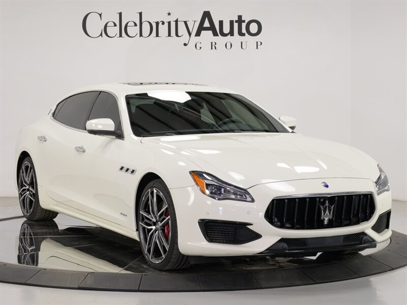 2021 Maserati Quattroporte S GranSport $124K MSRP Natural Drilled Leather  