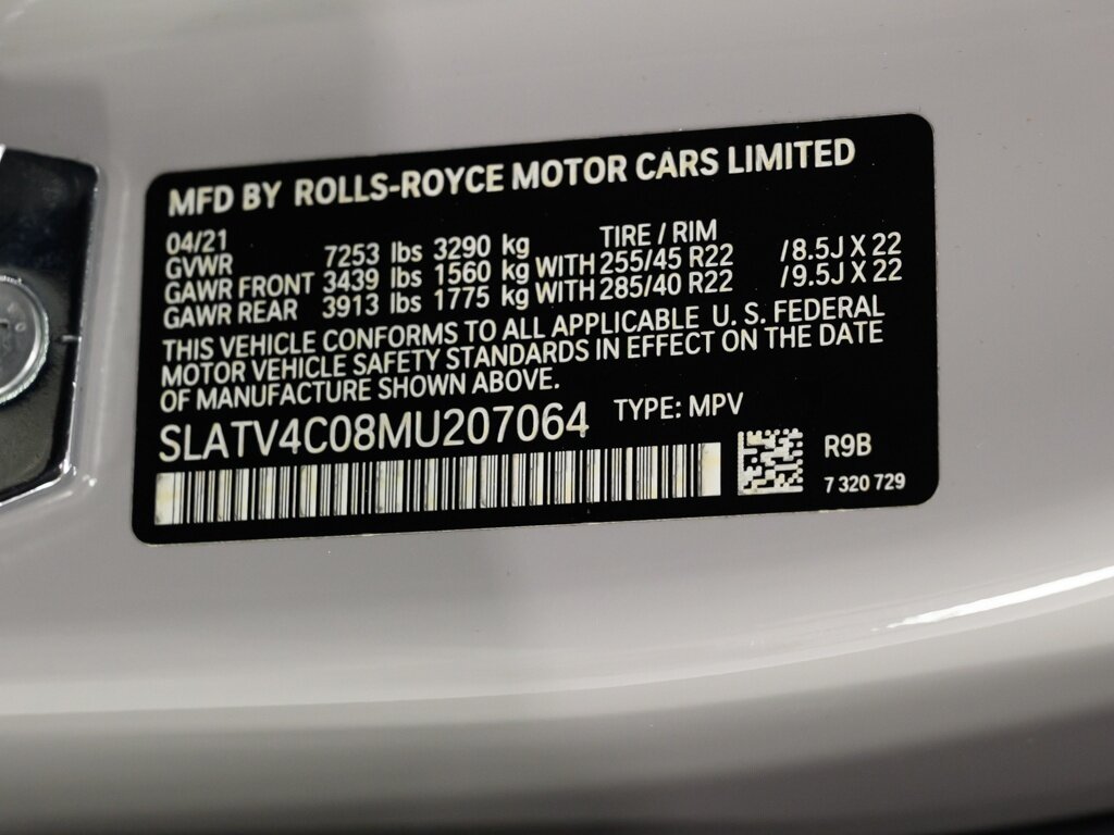 2021 Rolls-Royce Cullinan $389K MSRP Rear Theatre Configuration   - Photo 64 - Sarasota, FL 34243