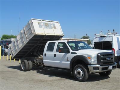 2015 Ford F-550 Super Duty Chassis XL Crew Cab 200 RWD  Dump 12 Ft