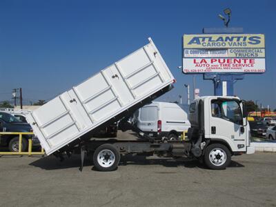 2018 Isuzu NPR HD Dump Truck  14 Ft Van