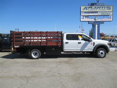 2019 Ford F-550 Super Duty Chassis XL Crew Cab 203 4WD  StakeBed 12 Ft - Photo 2 - La Puente, CA 91744