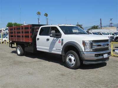 2019 Ford F-550 Super Duty Chassis XL Crew Cab 203 4WD  StakeBed 12 Ft