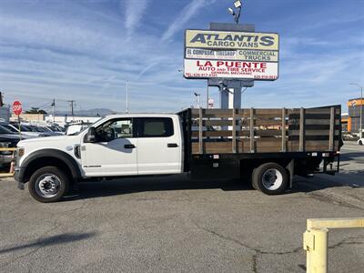 2019 Ford F-550 Super Duty XL 4WD Crew Cab 179 " WB DRW 60 " CA  StakeBed 12 Ft - Photo 2 - La Puente, CA 91744