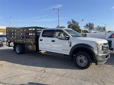 2019 Ford F-550 Super Duty XL 4WD Crew Cab 179 " WB DRW 60 " CA  StakeBed 12 Ft - Photo 4 - La Puente, CA 91744