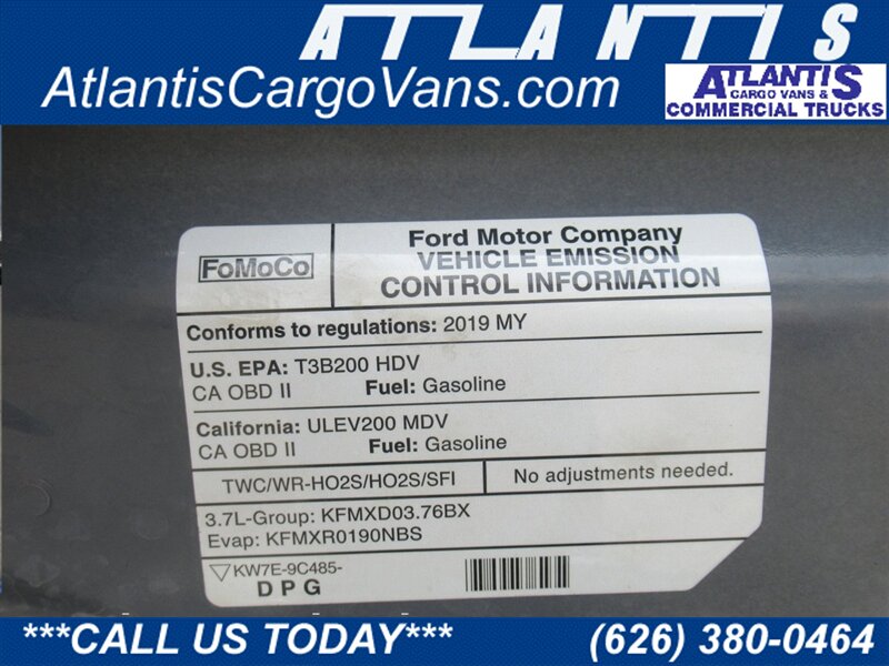 2019 Ford Transit Cargo Van photo 41