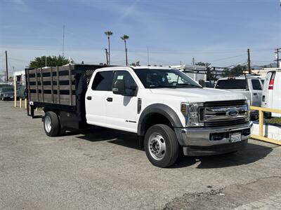 2019 Ford F-550 Super Duty XL 4WD Crew Cab 179 WB DRW  StakeBed 12 Ft Truck