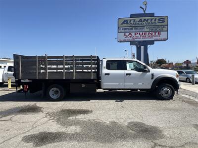 2020 Ford F-550 Super Duty XL 4WD Crew Cab 179 WB 60 CA DRW  StakeBed 12 Ft - Photo 2 - La Puente, CA 91744