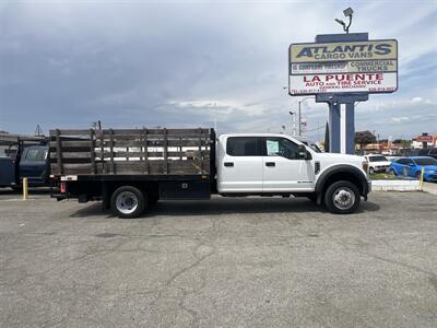 2019 Ford F-550 Super Duty XL 4WD Crew Cab 179 WB 60 CA  StakeBed 12 Ft - Photo 2 - La Puente, CA 91744