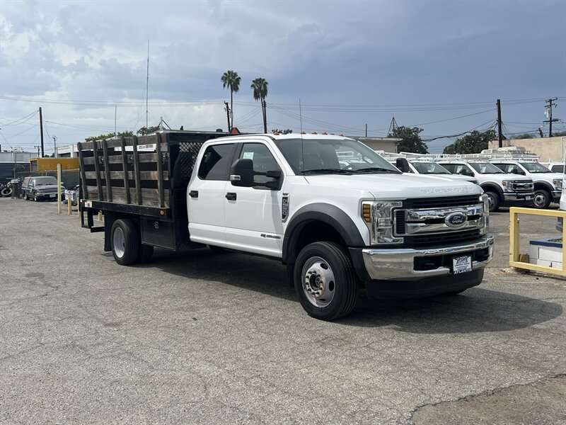 2019 Ford F-550 Super Duty XL 4WD Crew Cab 179 WB 60 CA  StakeBed 12 Ft