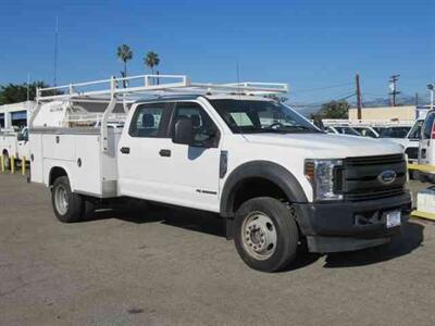 2018 Ford F550 Crew Cab 4X4 Utility Truck  