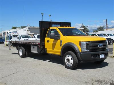 2018 Ford F-450 Super Duty Chassis XL Regular Cab 205 DRW RWD  FlatBed 17 Ft