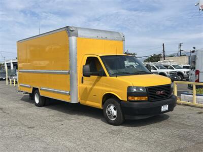 2021 GMC Savana 3500 Box Truck  16 Ft Van