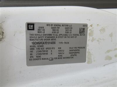 2014 Chevrolet Express 2500 Cargo Van   - Photo 7 - La Puente, CA 91744