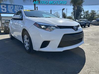 2016 Toyota Corolla L Sedan