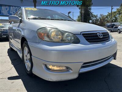 2005 Toyota Corolla S Sedan