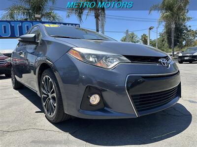 2015 Toyota Corolla S Sedan