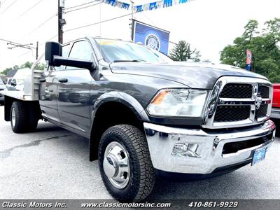 2015 Dodge Ram 3500 Tradesman  Crew Cab FLAT BED DRW 4x4