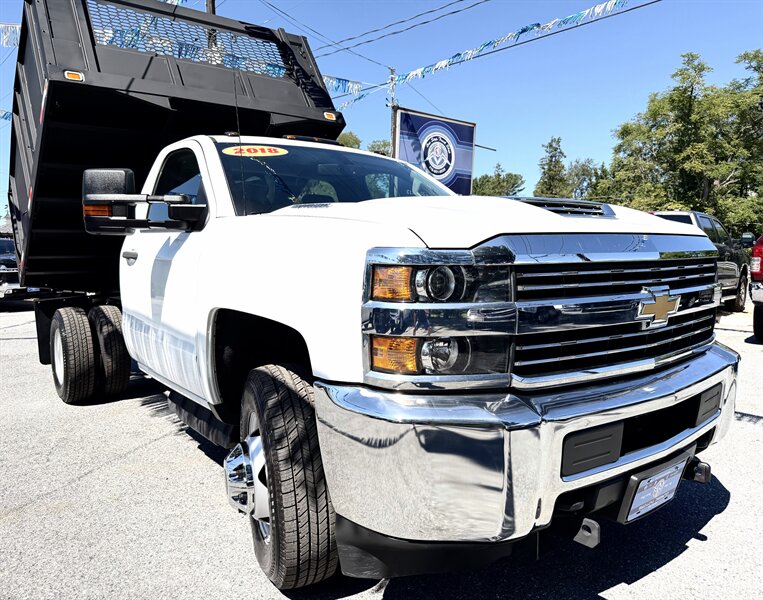 2018 Chevrolet Silverado 3500  Reg Cab W/T 4x4 DRW - Photo 1 - Finksburg, MD 21048