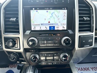 2018 Ford F-150 Lariat  Crew Cab Lariat 4X4 - Photo 16 - Finksburg, MD 21048