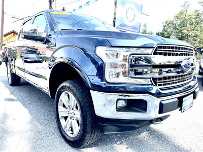 2018 Ford F-150 Lariat  Crew Cab Lariat 4X4 - Photo 1 - Finksburg, MD 21048
