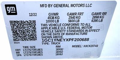 2023 Chevrolet Silverado 2500  Crew Cab LT 4X4 - Photo 35 - Finksburg, MD 21048