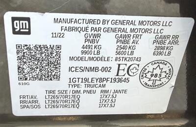 2023 GMC Sierra 2500 Pro Crew Cab PRO 4X4 - Photo 37 - Finksburg, MD 21048