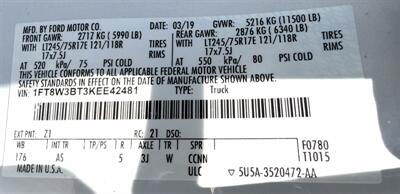 2019 Ford F-350  Crew Cab XL 4X4 - Photo 38 - Finksburg, MD 21048
